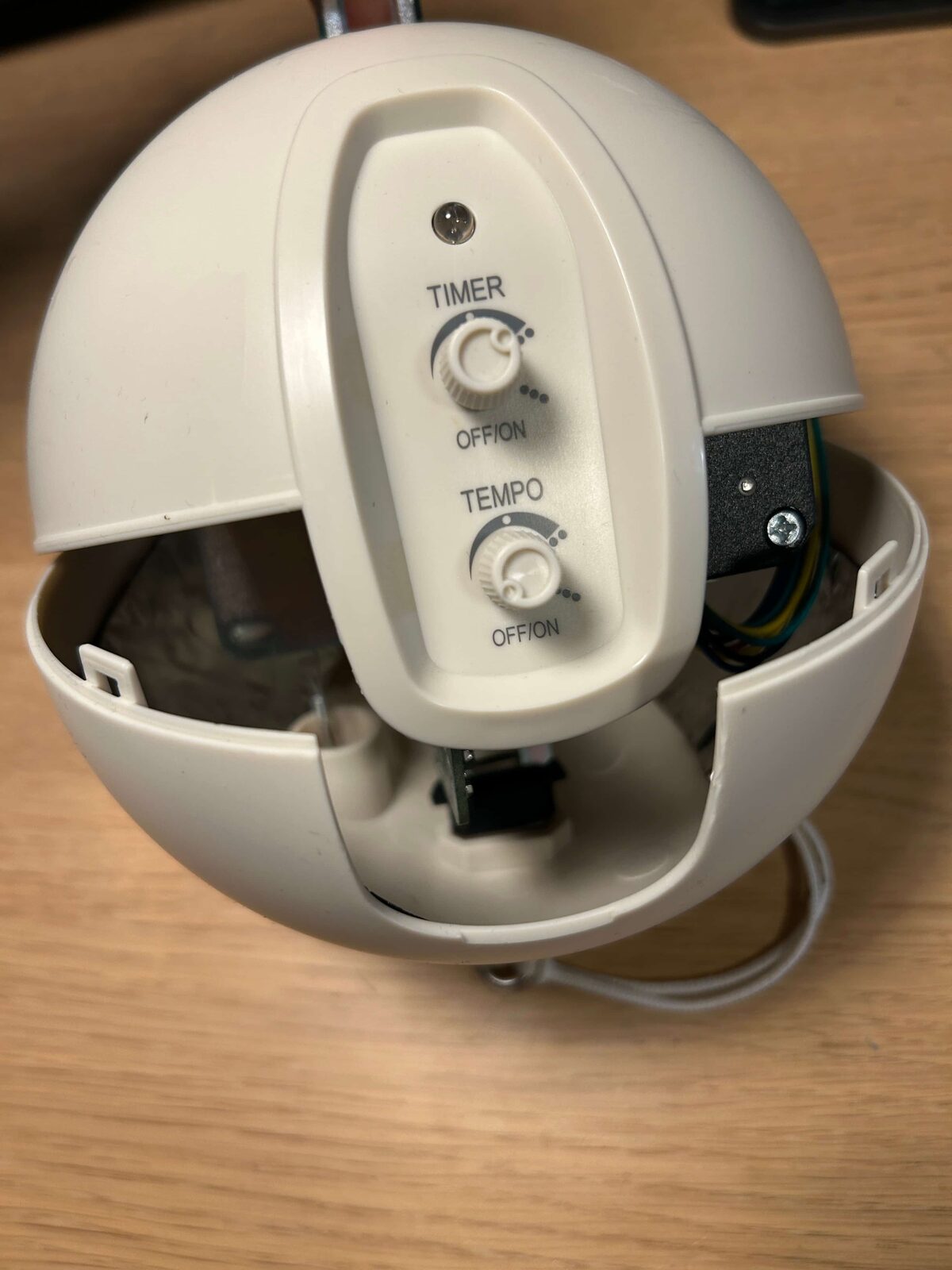 Moonboon motor with the control knobs